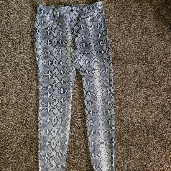 Liverpool Python Snake Print Pull On Pants Size 10 - Picture 2 of 7
